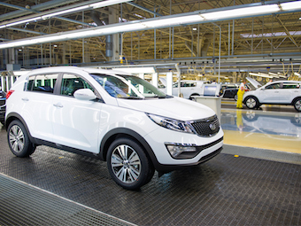 Kia hits new European production record in 2014