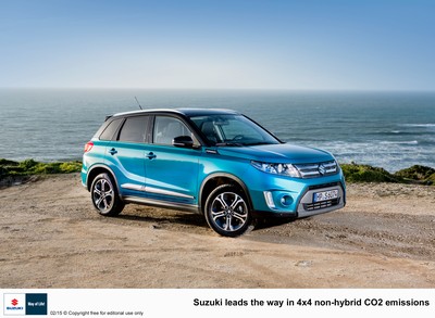 Suzuki leads the way in 4x4 non-hybrid CO2 emissions