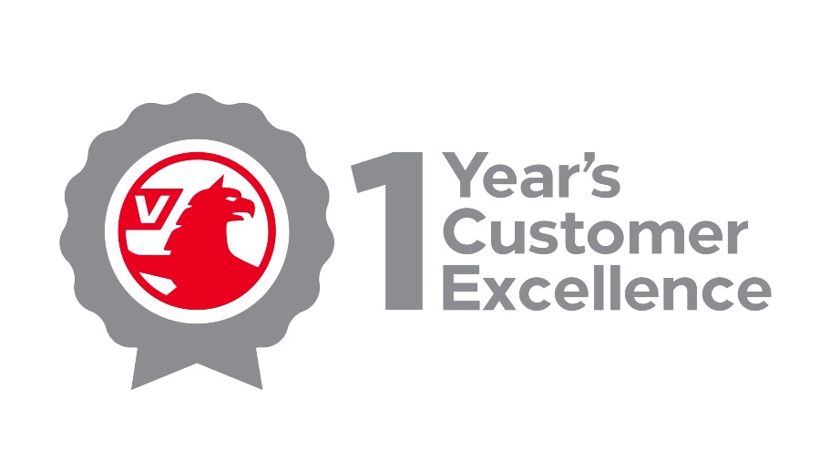 WJ King Vauxhall - Customer Excellence Award for 2021